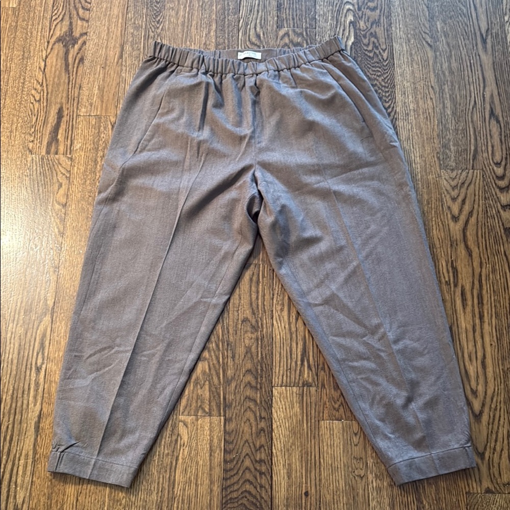 Aritzia Babaton Brown Tailored Pants EUC With Pockets